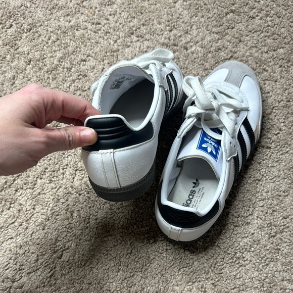 Adidas White and Gray Sneakers - Picture 4 of 5